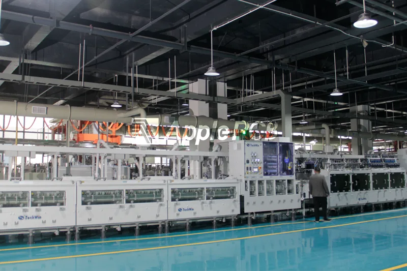 PCB Copper Trace Etching Line